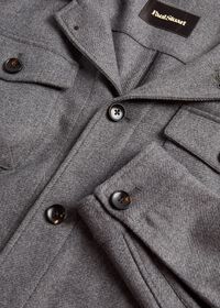 Paul Stuart Wool and Cashmere Shirt Jacket, thumbnail 2