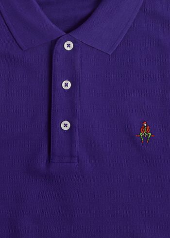 Paul Stuart Cotton Piqué Logo Polo
