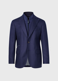 Paul Stuart Wool Hybrid Jacket with Gilet, thumbnail 1