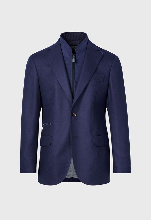Paul Stuart Wool Hybrid Jacket with Gilet, image 1
