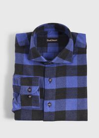 Paul Stuart Flannel Buffalo Check Sport Shirt, thumbnail 1