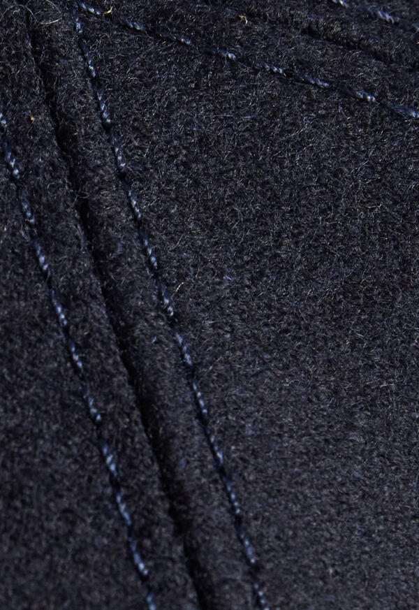 Paul Stuart Wool & Cashmere Flannel Baseball Cap, image 3