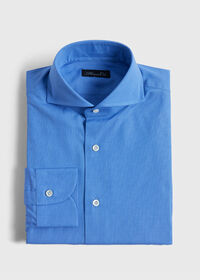 Paul Stuart Blue Spread Collar Shirt, thumbnail 1