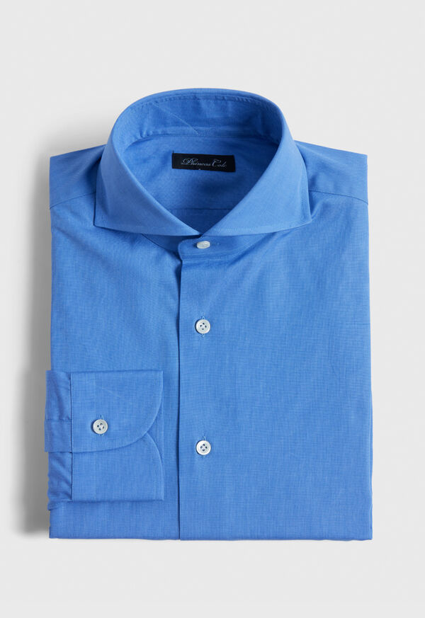 Paul Stuart Blue Spread Collar Shirt, image 1