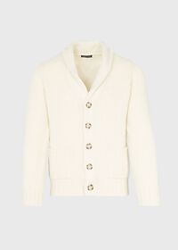 Paul Stuart Brushed Cashmere Shawl Collar Cardigan, thumbnail 1