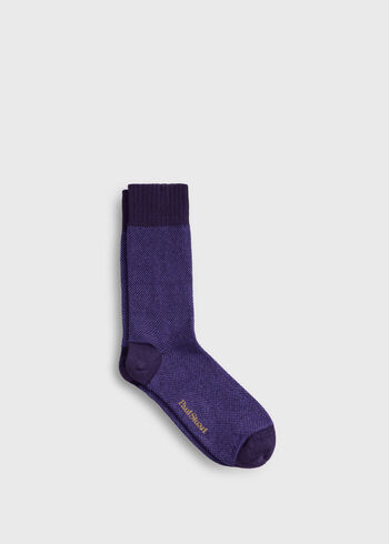 Paul Stuart Cashmere Blend Oxford Sock