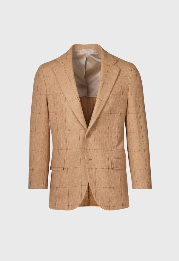 Paul Stuart Wool Windowpane Jacket