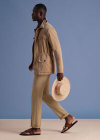 Paul Stuart Cotton & Silk Five Pocket Pant, thumbnail 3