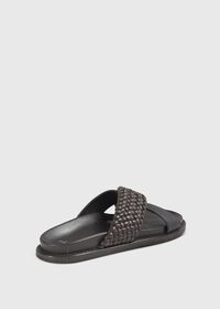 Paul Stuart Palau Woven Leather Slide, thumbnail 3