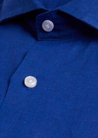 Paul Stuart Solid Linen Sport Shirt, thumbnail 2