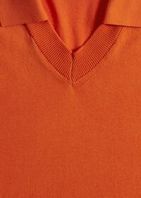 Paul Stuart Organic Cotton Open Collar Polo, thumbnail 2