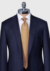 Paul Stuart Printed Silk Floral Medallion Tie, thumbnail 2