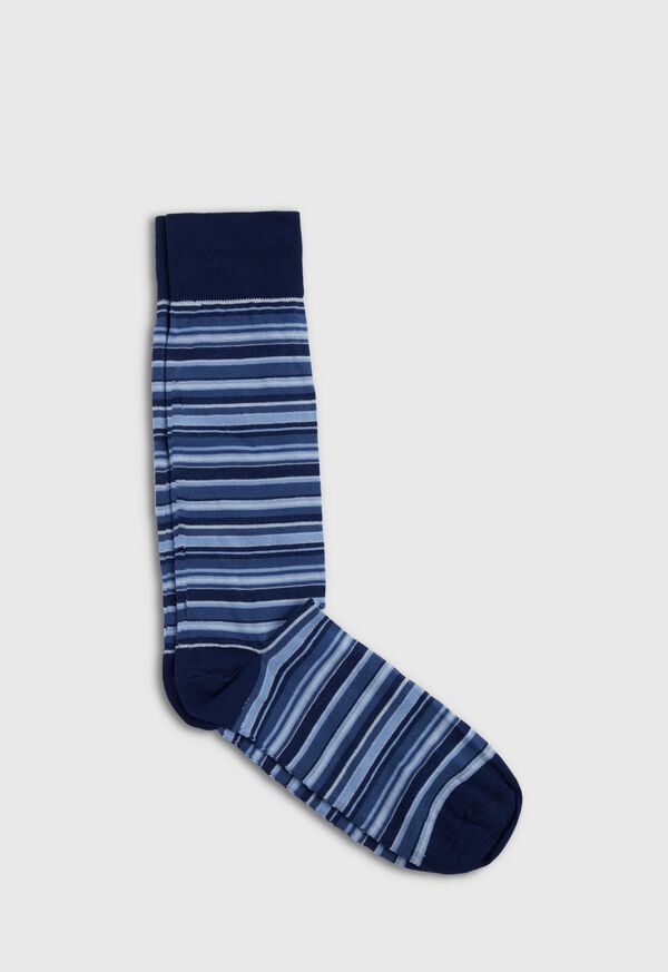 Paul Stuart Variegated Stripe Sock, image 1