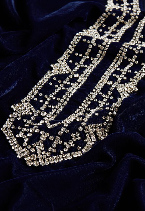 Paul Stuart Diamond Velvet Tunic, image 6