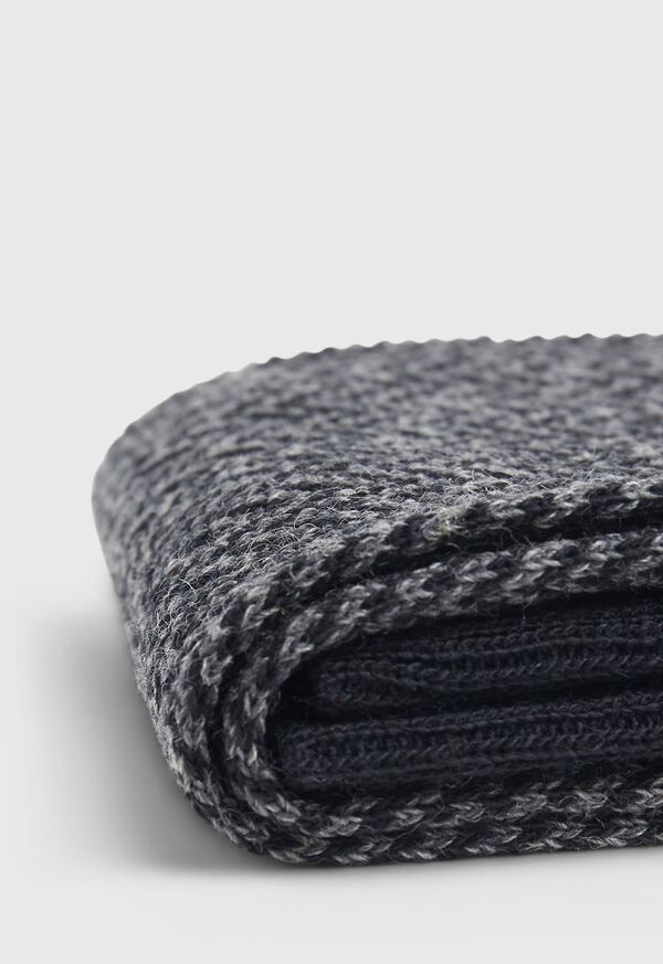 Paul Stuart Wool Blend Herringbone Sock, image 2