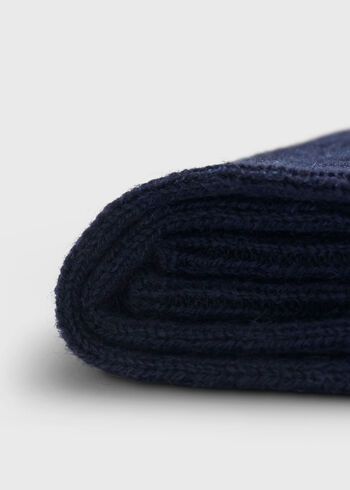 Paul Stuart Solid Color Ribbed Sock