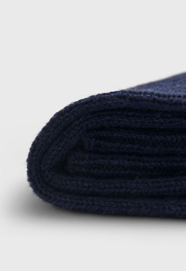 Paul Stuart Solid Color Ribbed Sock, image 2