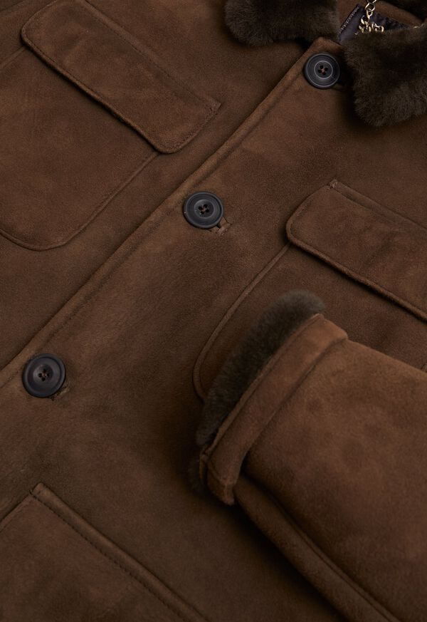 Paul Stuart Shearling Field Jacket, image 3