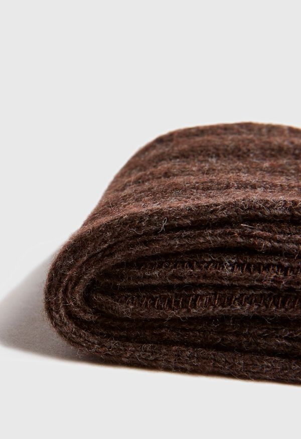 Paul Stuart Cashmere Blend Ribbed Sock, image 2