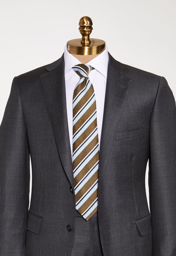 Paul Stuart Wide Stripe Tie, image 3