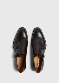 Paul Stuart Morgan Leather Double Monk Strap, thumbnail 2