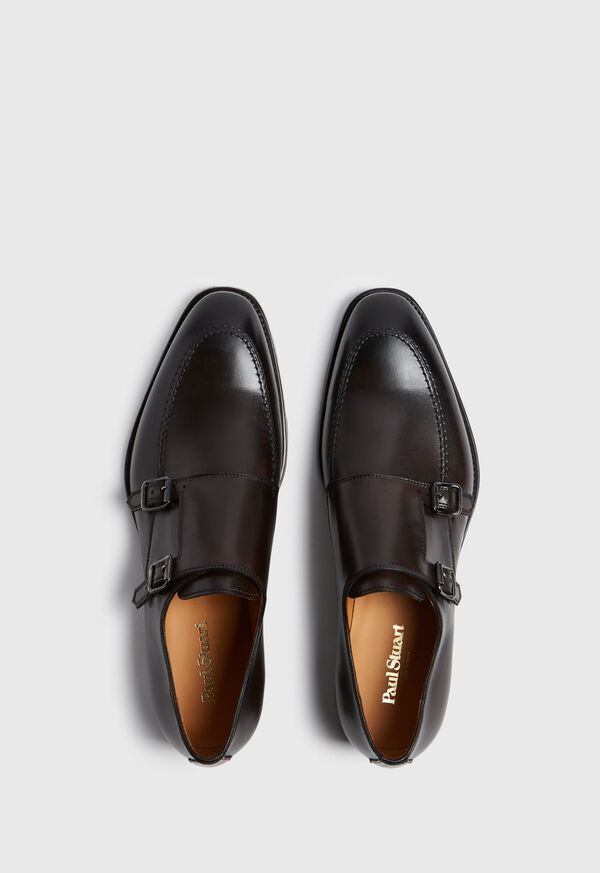 Paul Stuart Morgan Leather Double Monk Strap, image 2