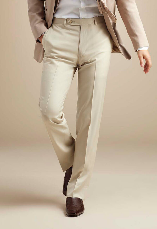 Paul Stuart Solid Linen Pant, image 2