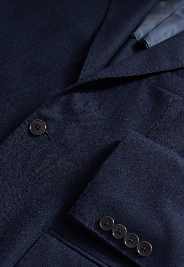 Paul Stuart Tonal Plaid Three-Button Wool Suit, image 4