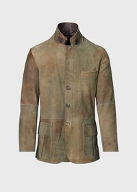 Paul Stuart Suede Raw Edge Jacket, thumbnail 1