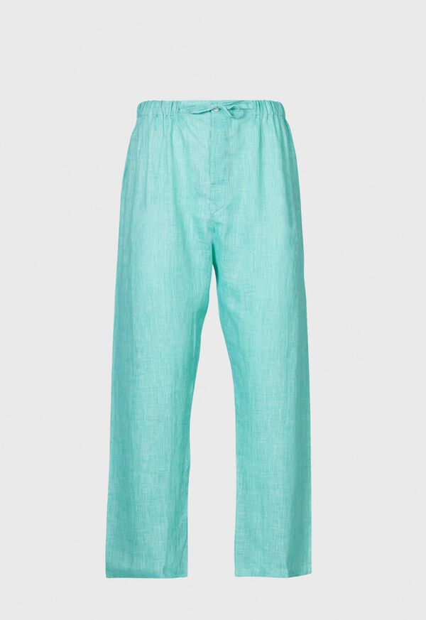 Paul Stuart Linen Stand Collar Pajama, image 3