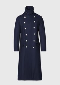 Paul Stuart Double Breasted Military Long Coat, thumbnail 6