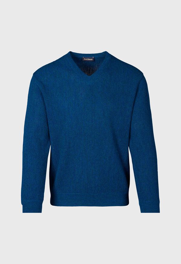 Paul Stuart Classic Alpaca Links V-Neck Sweater, image 15