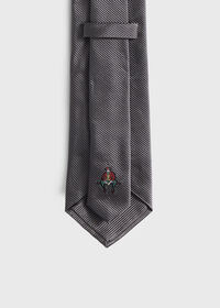 Paul Stuart Solid Mogador Silk & Cotton Tie, thumbnail 3