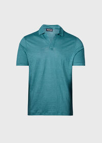 Paul Stuart Linen Jersey Johnny Collar Polo, thumbnail 1