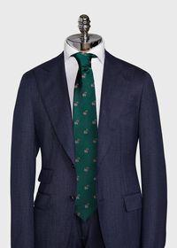 Paul Stuart Green Candy Cane Holiday Tie, thumbnail 2