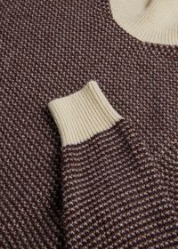 Paul Stuart Fancy Weave Turtleneck Sweater, thumbnail 2