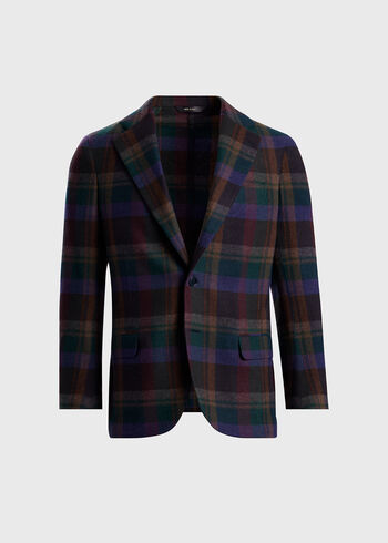 Paul Stuart Bold Plaid Fall Jacket