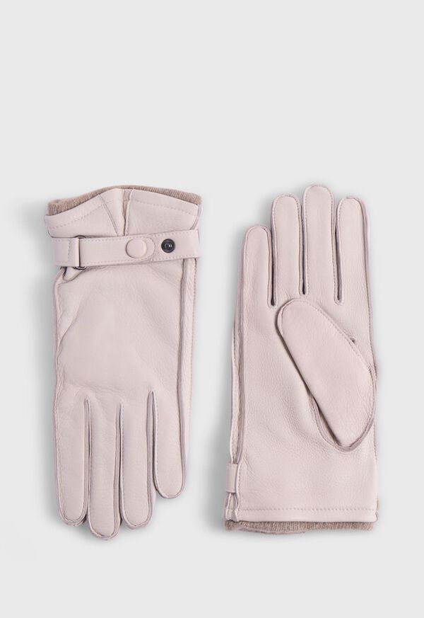 Paul Stuart Deerskin Belted Glove, image 1