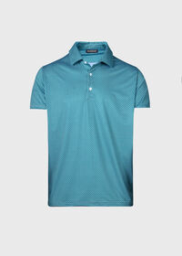 Paul Stuart Ultra Soft Deco Square Performance Polo, thumbnail 1