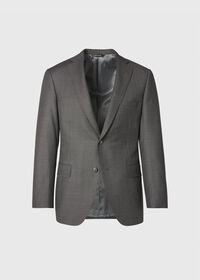 Paul Stuart Grey Nailhead All Year Wool Paul Suit, thumbnail 2