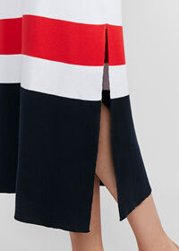 Paul Stuart Cotton Striped Maxi Dress, thumbnail 3