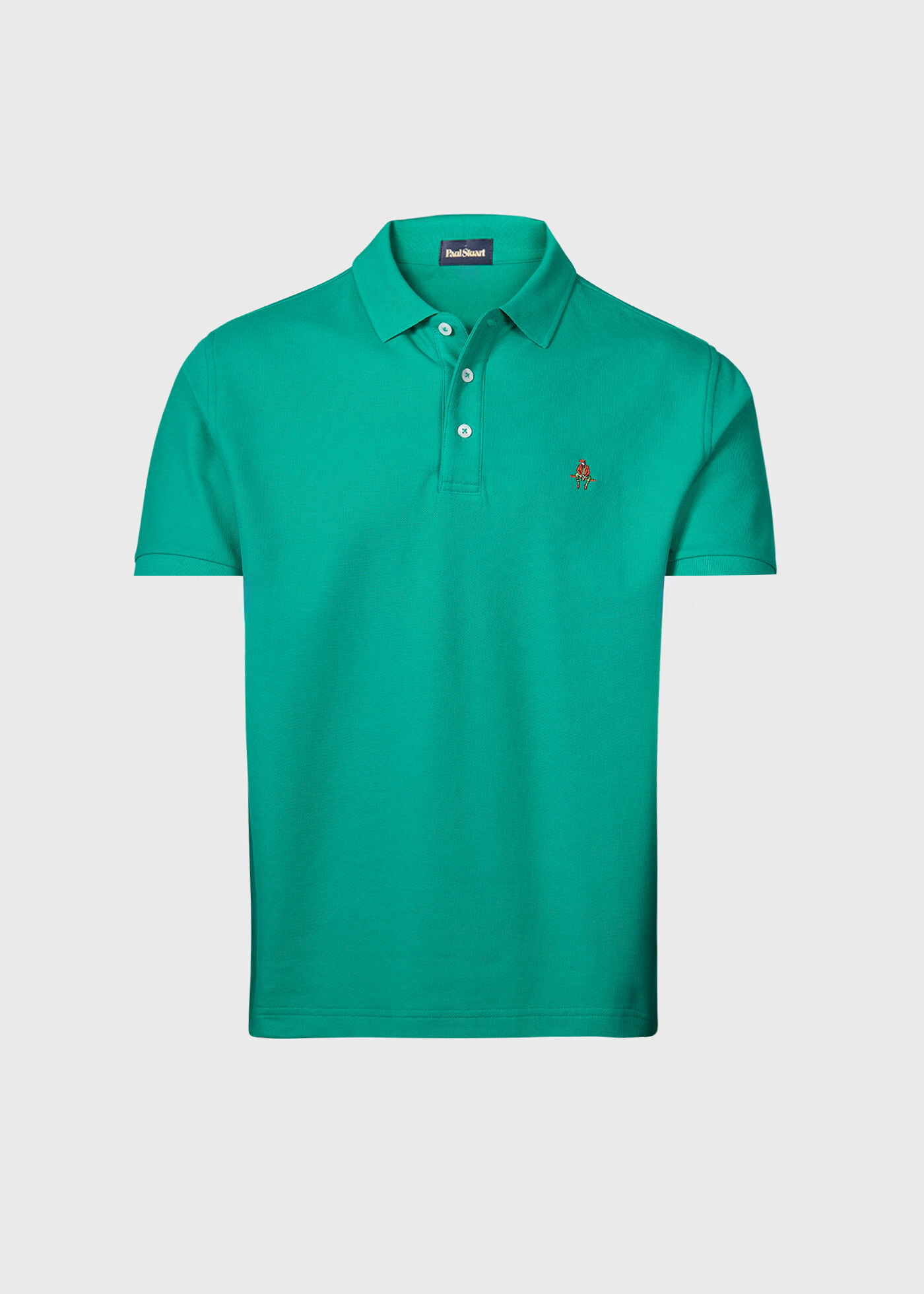 別注 Cotton Pique Jersey Polo Cotton Piqué Logo Polo