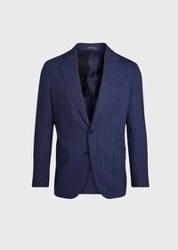 Paul Stuart Striped Wool Suit, thumbnail 3