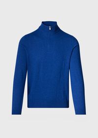 Paul Stuart Cashmere Quarter Zip Pullover, thumbnail 1