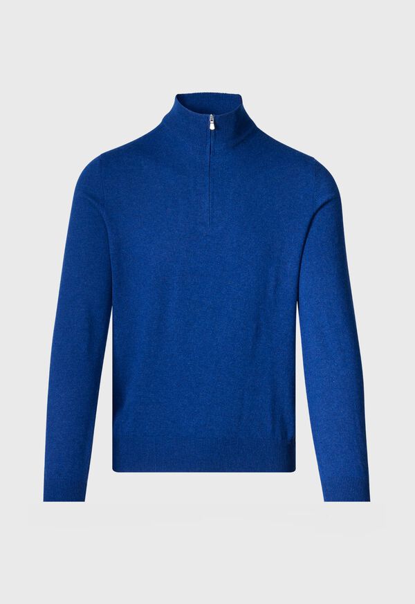 Paul Stuart Cashmere Quarter Zip Pullover, image 1
