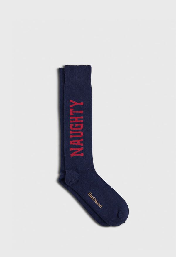 Paul Stuart Naughty & Nice Socks, image 1