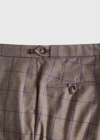 Paul Stuart Super 130s Wool Deco Plaid Suit, thumbnail 8