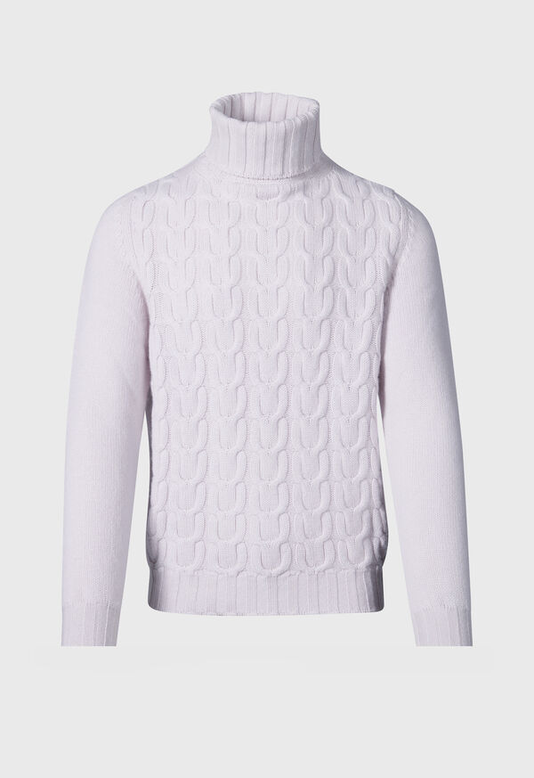 Paul Stuart Soft Cashmere Links Turtleneck Sweater, image 1