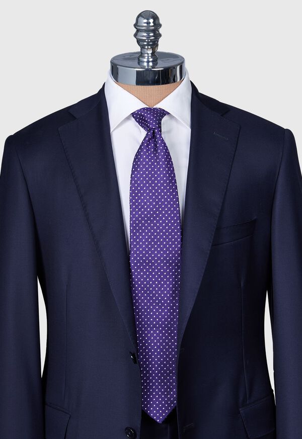 Paul Stuart Woven Silk Micro Dot Tie, image 2