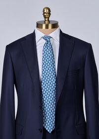 Paul Stuart Silk Twill Allover Pine Tie, thumbnail 3